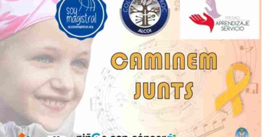 “Caminem Junts” un ejemplo de lucha contra el cáncer en educación primaria